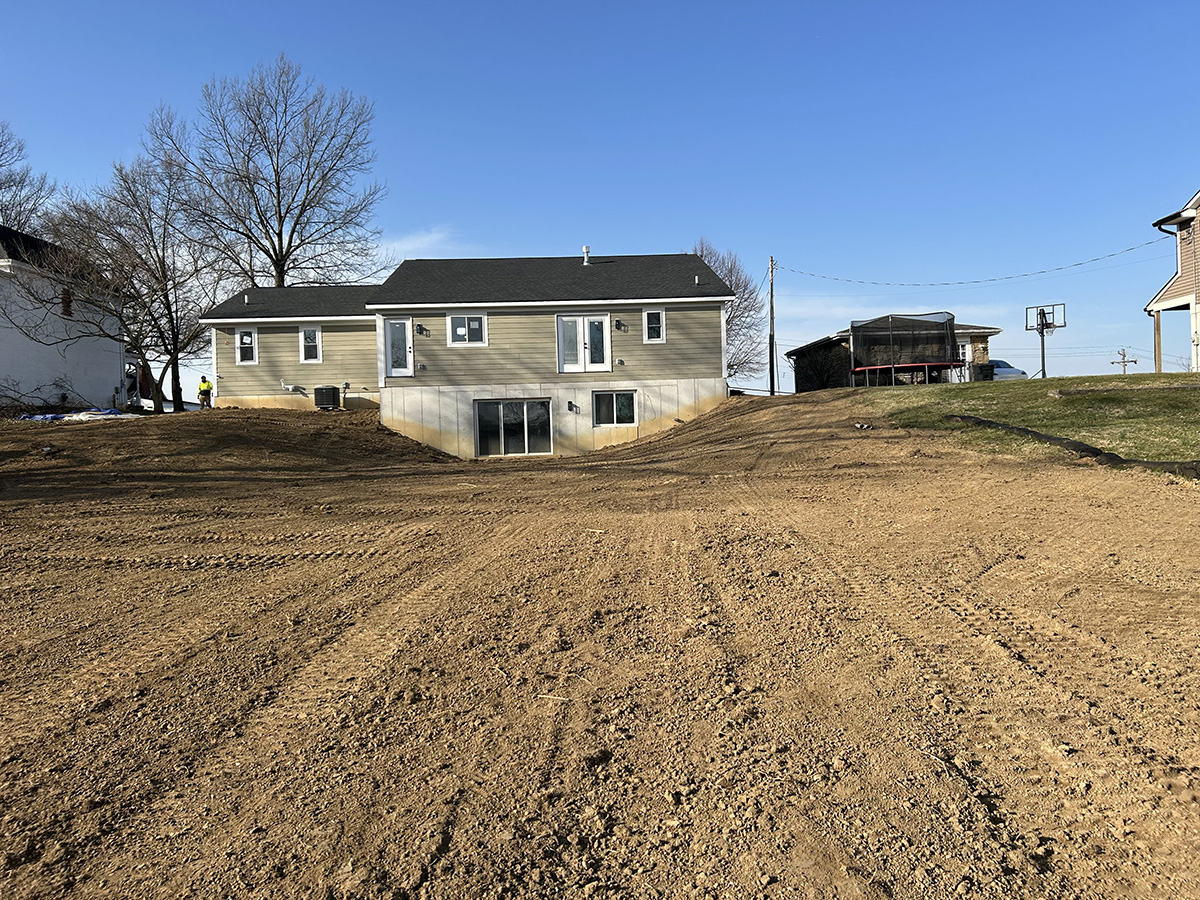 Home Rennovation, Rear Elevation, after